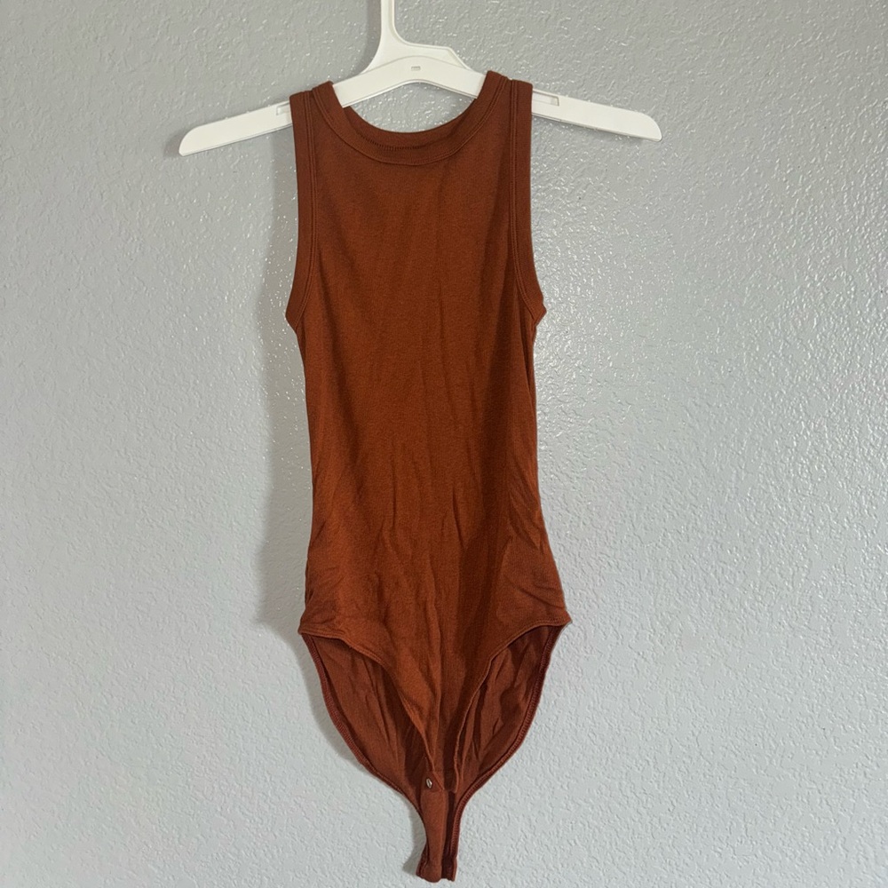 Brown Bodysuit